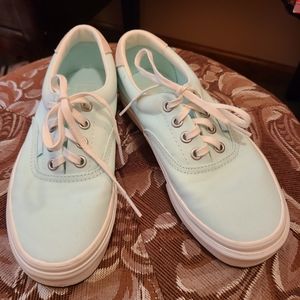 Light Blue Vans 5.5
